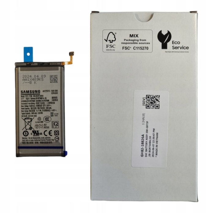 Nowa oryginalna bateria Samsung Galaxy S10